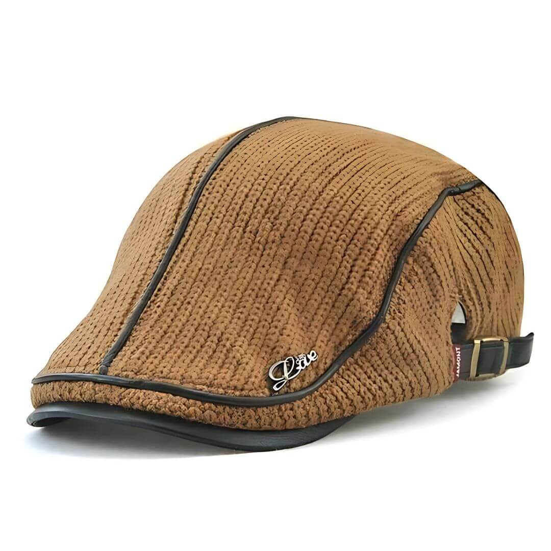 リスボン ニットフラットキャップ